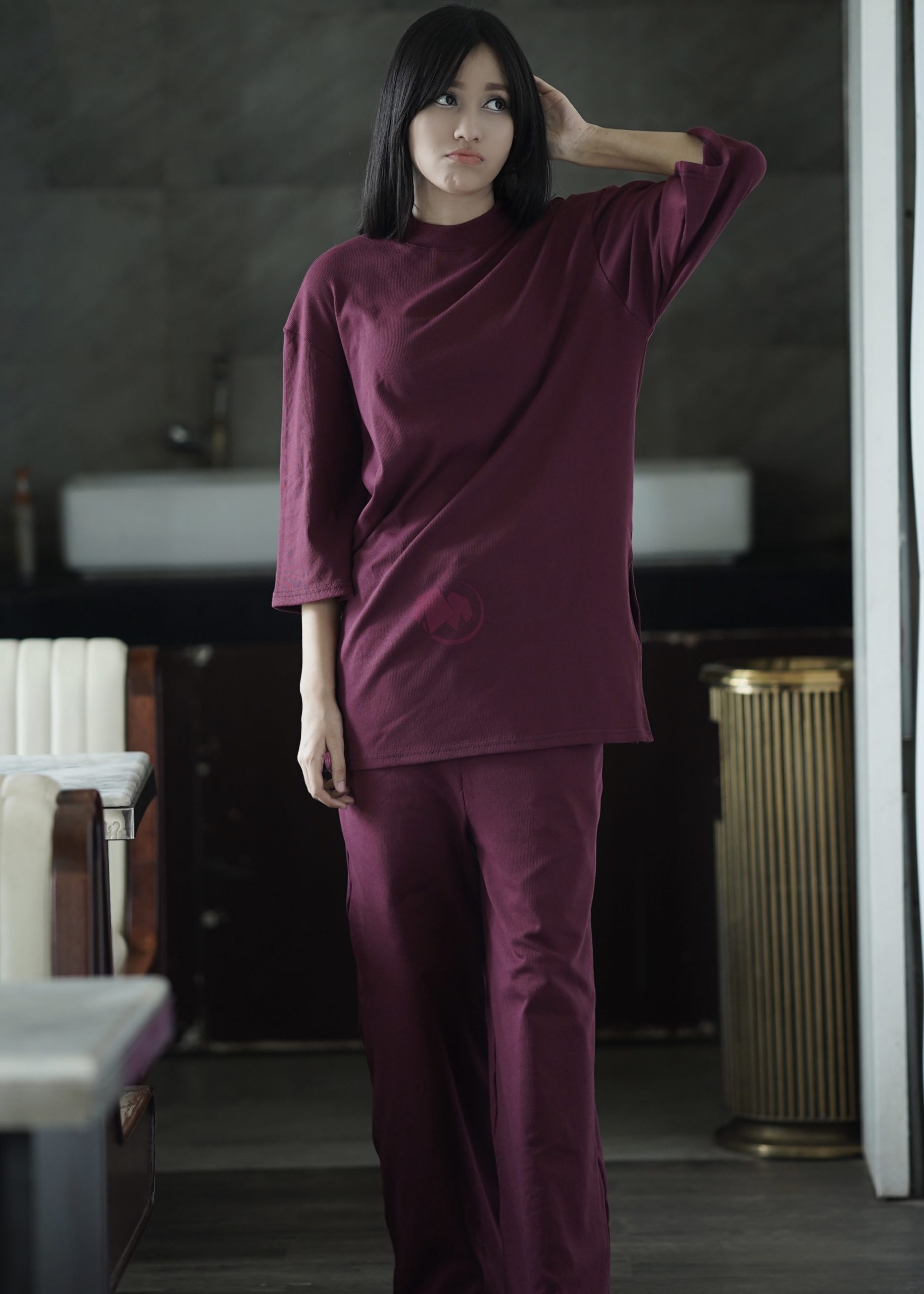 Premium Solid Co-ord Set - Image 3