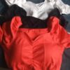 Padded Half Sleeve Blouse