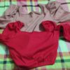 Padded Half Sleeve Blouse