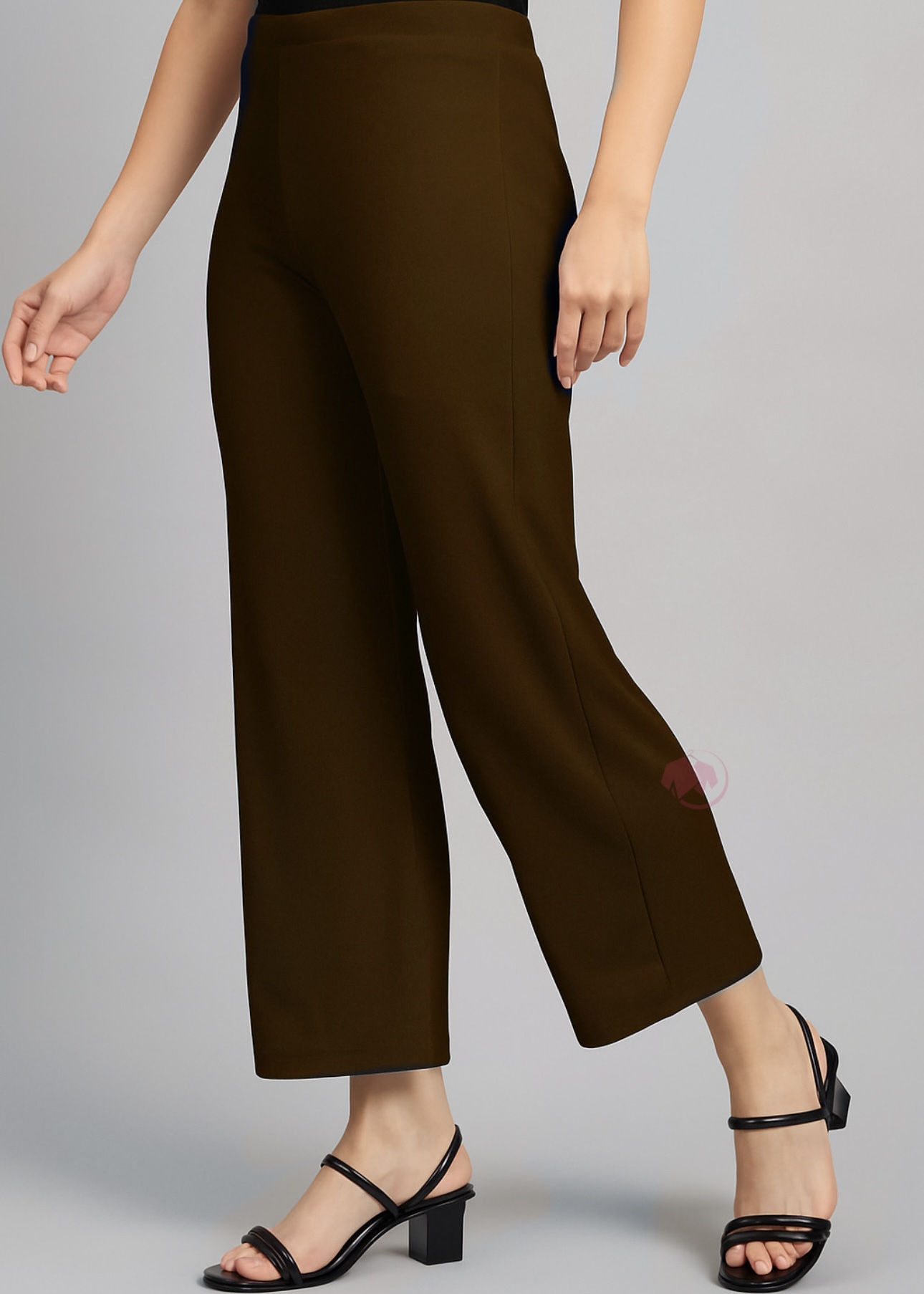 Ribbed Knit Legging-Inspired Pant - Image 2