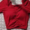 Padded Half Sleeve Blouse