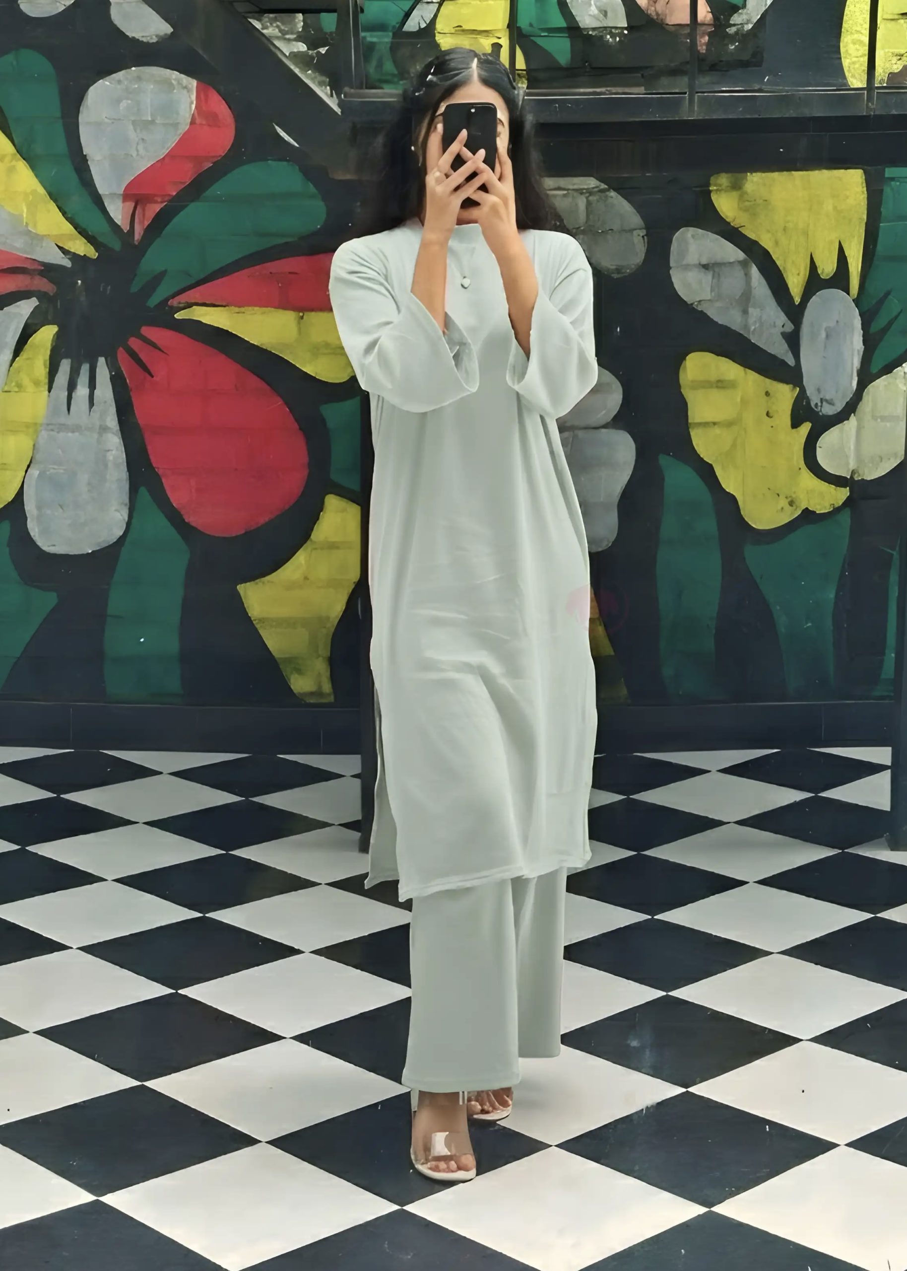 Long Drop Shoulder Co-ord Set - Image 5