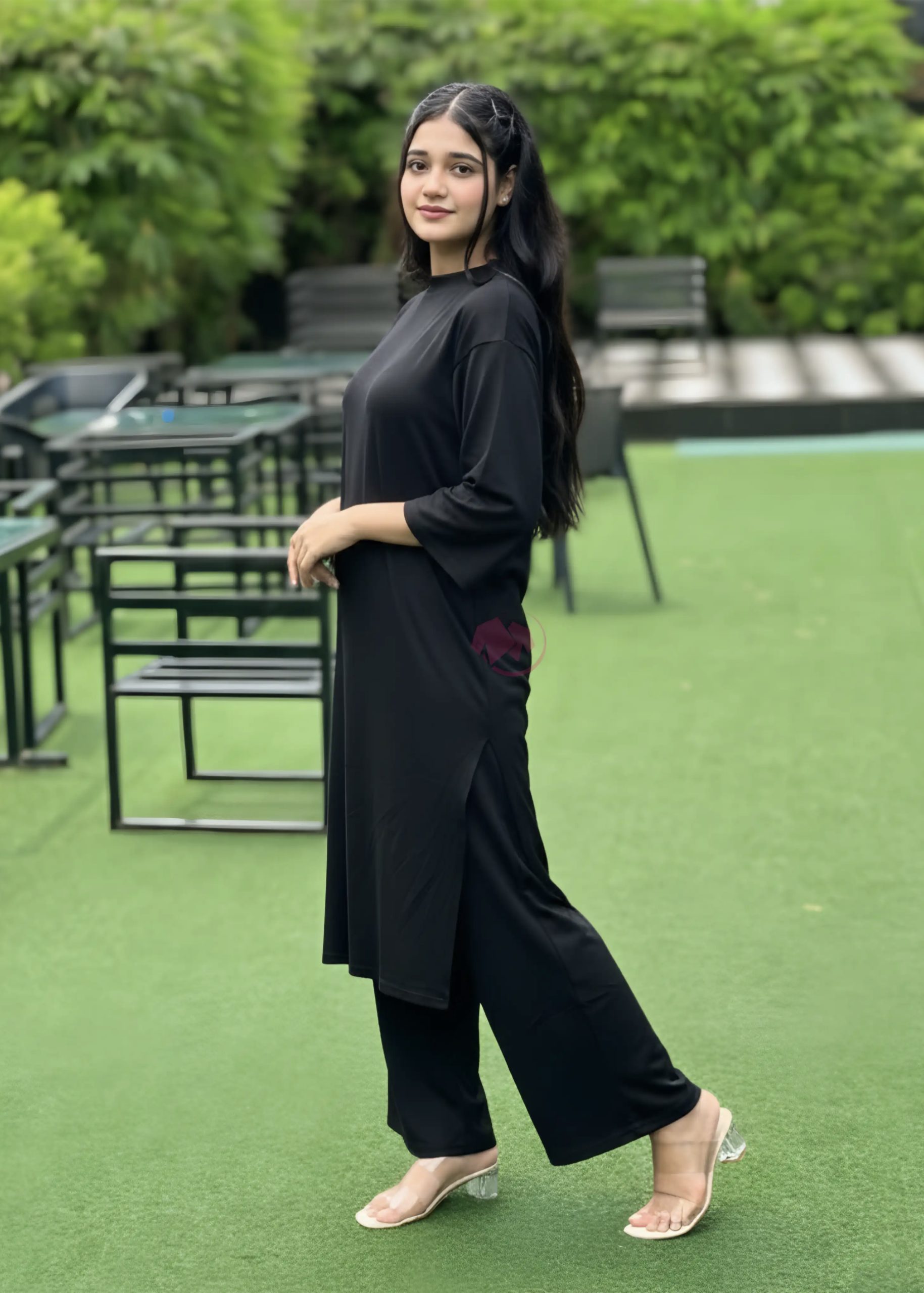 Long Drop Shoulder Co-ord Set - Image 3