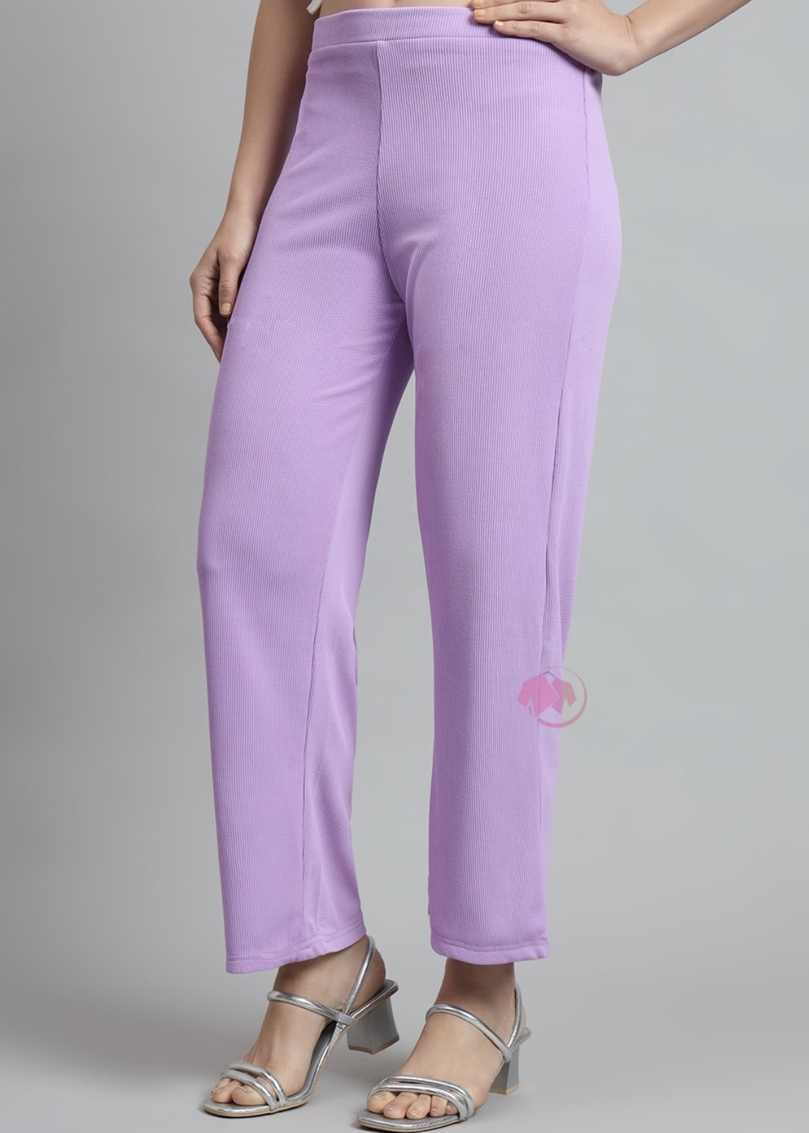 Ribbed Knit Legging-Inspired Pant