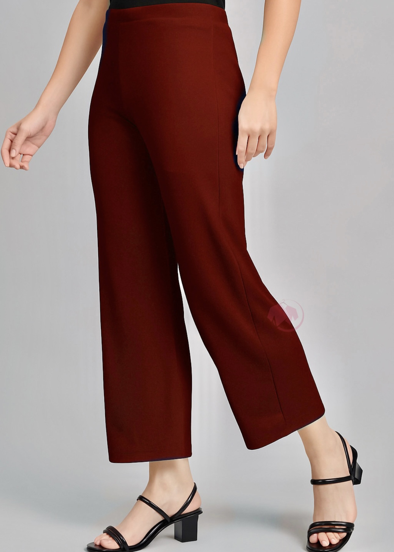 Ribbed Knit Legging-Inspired Pant - Image 3
