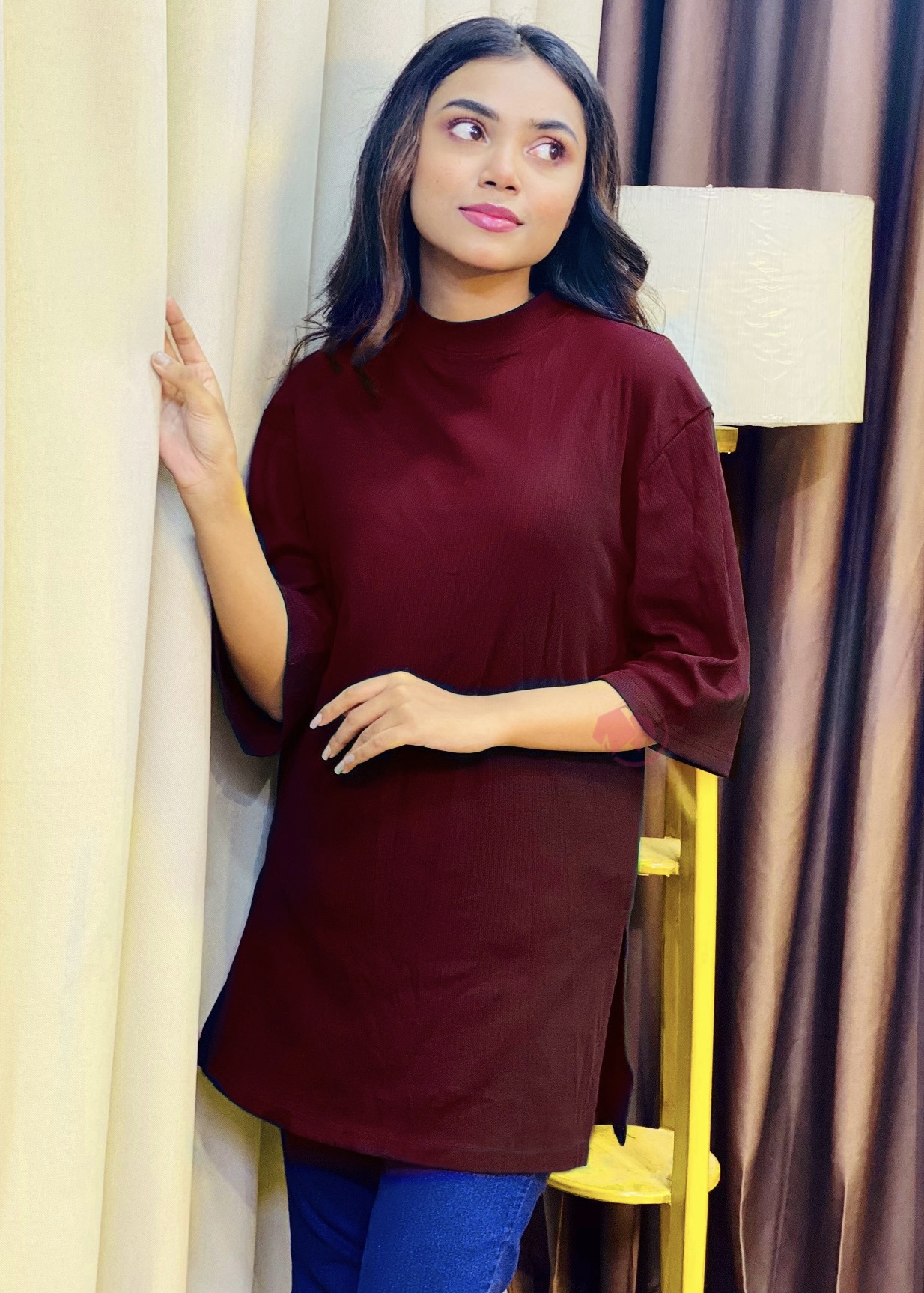 Drop Shoulder Oversized T Shirt - Image 6