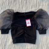 Tissue Sleeve Blouse