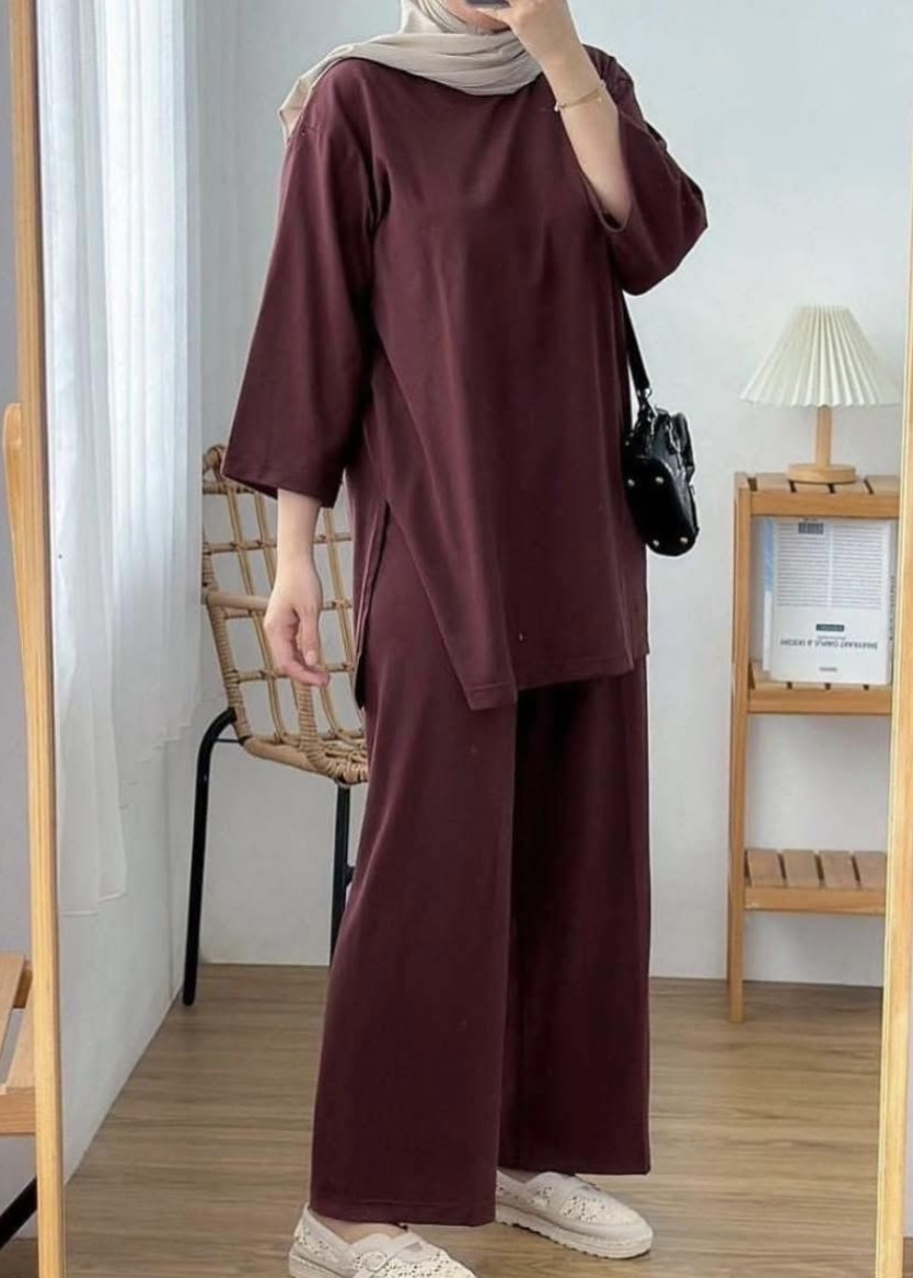 Premium Solid Co-ord Set - Image 12