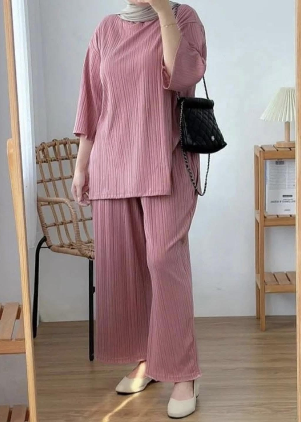 Premium Solid Co-ord Set - Image 5