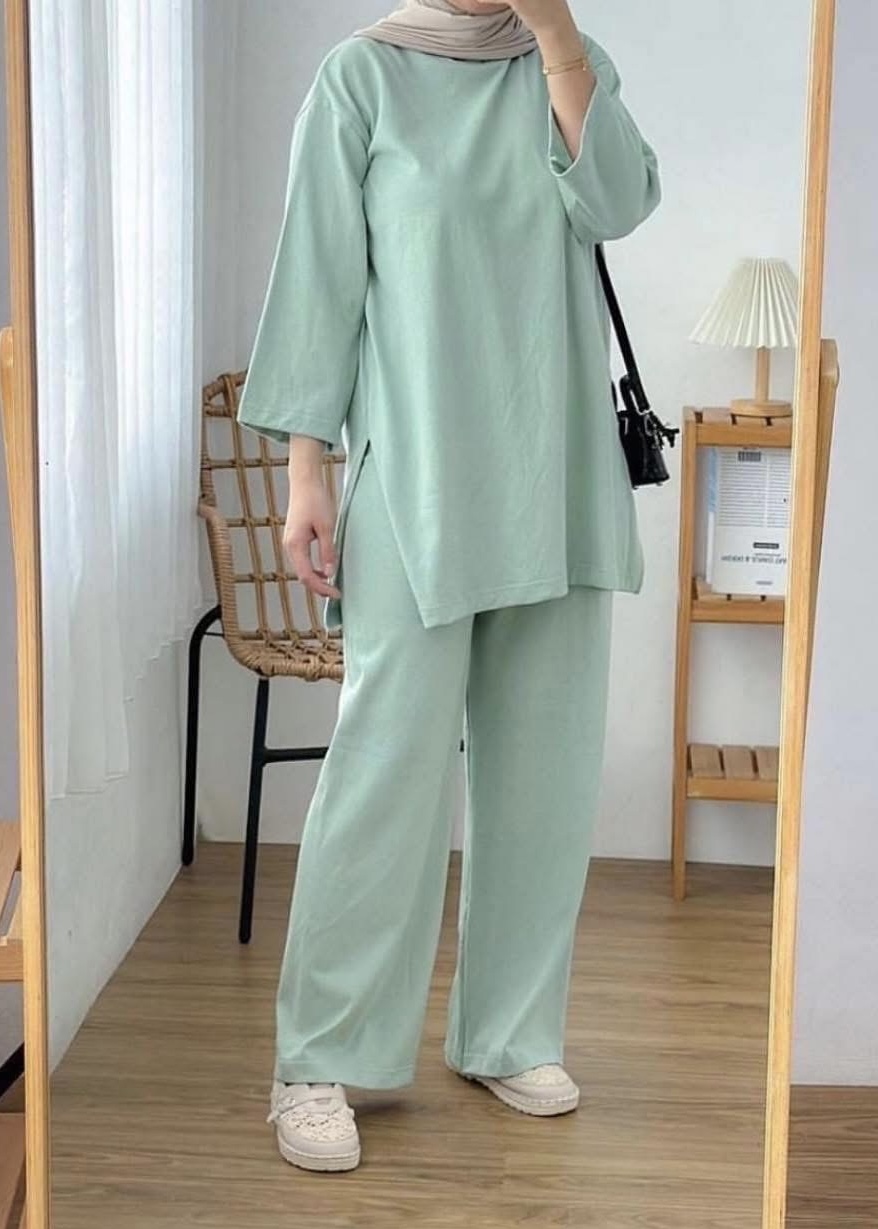 Premium Solid Co-ord Set - Image 6