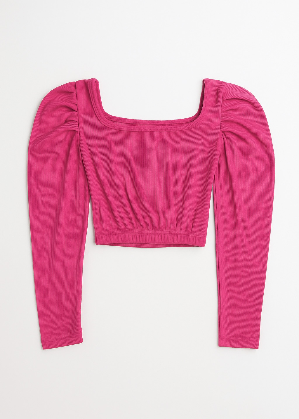 Square Neck Full Sleeve Puff Blouse - Image 3