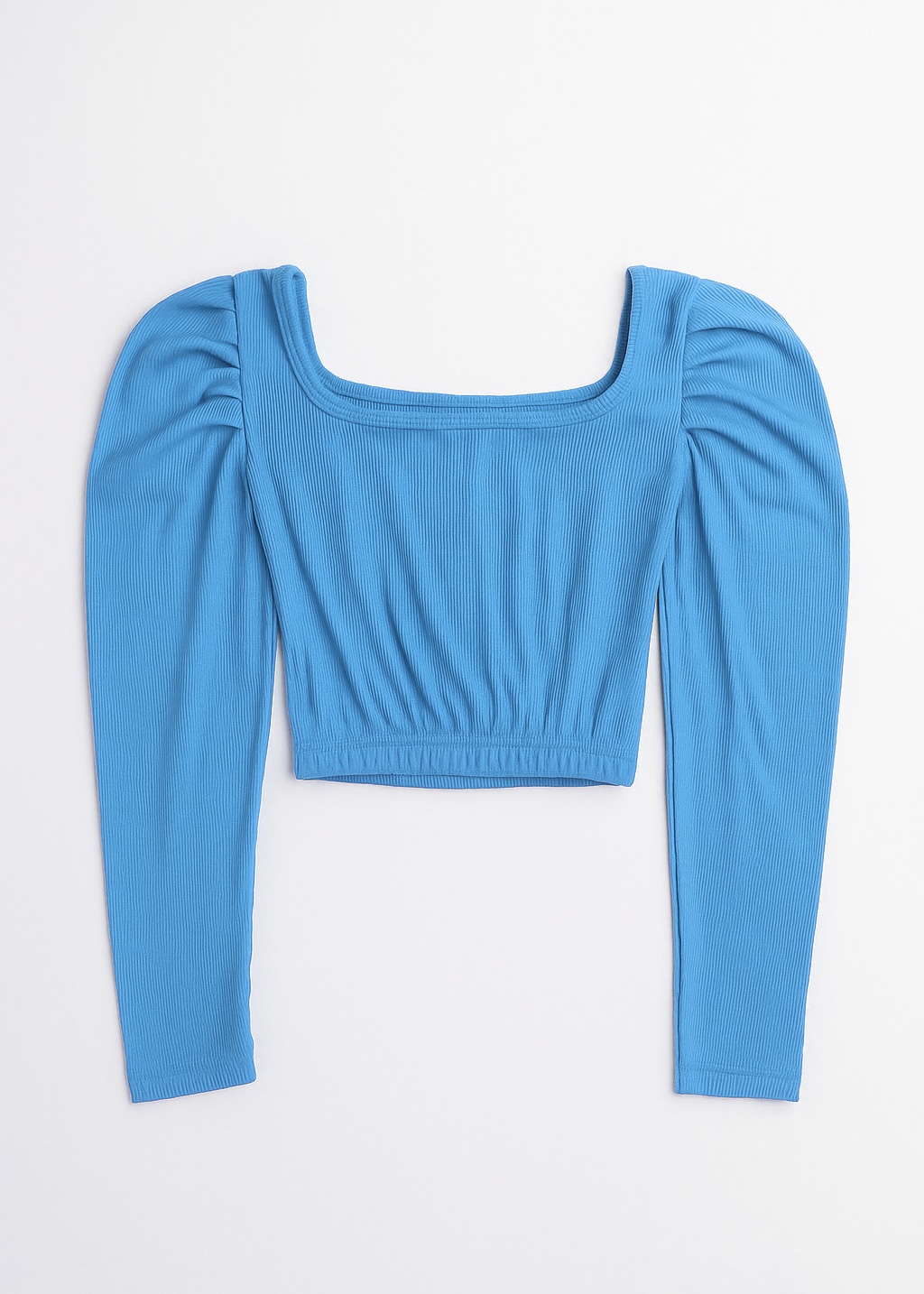 Square Neck Full Sleeve Puff Blouse - Image 5